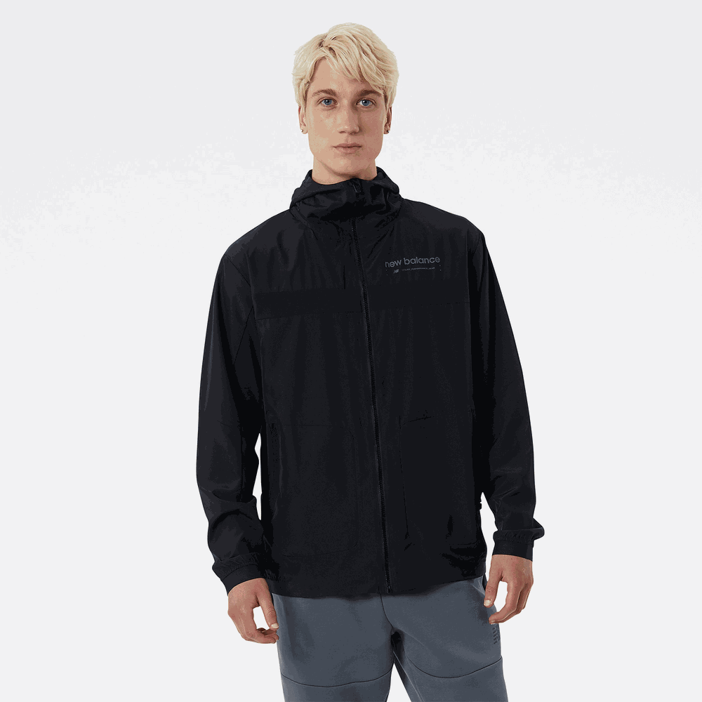 Kurtka męska New Balance MJ21044BK – czarna