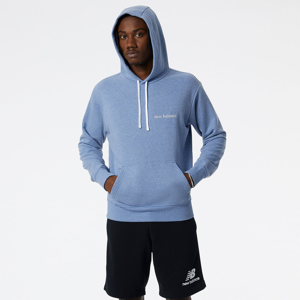 Bluza New Balance MT21565NHR – niebieska