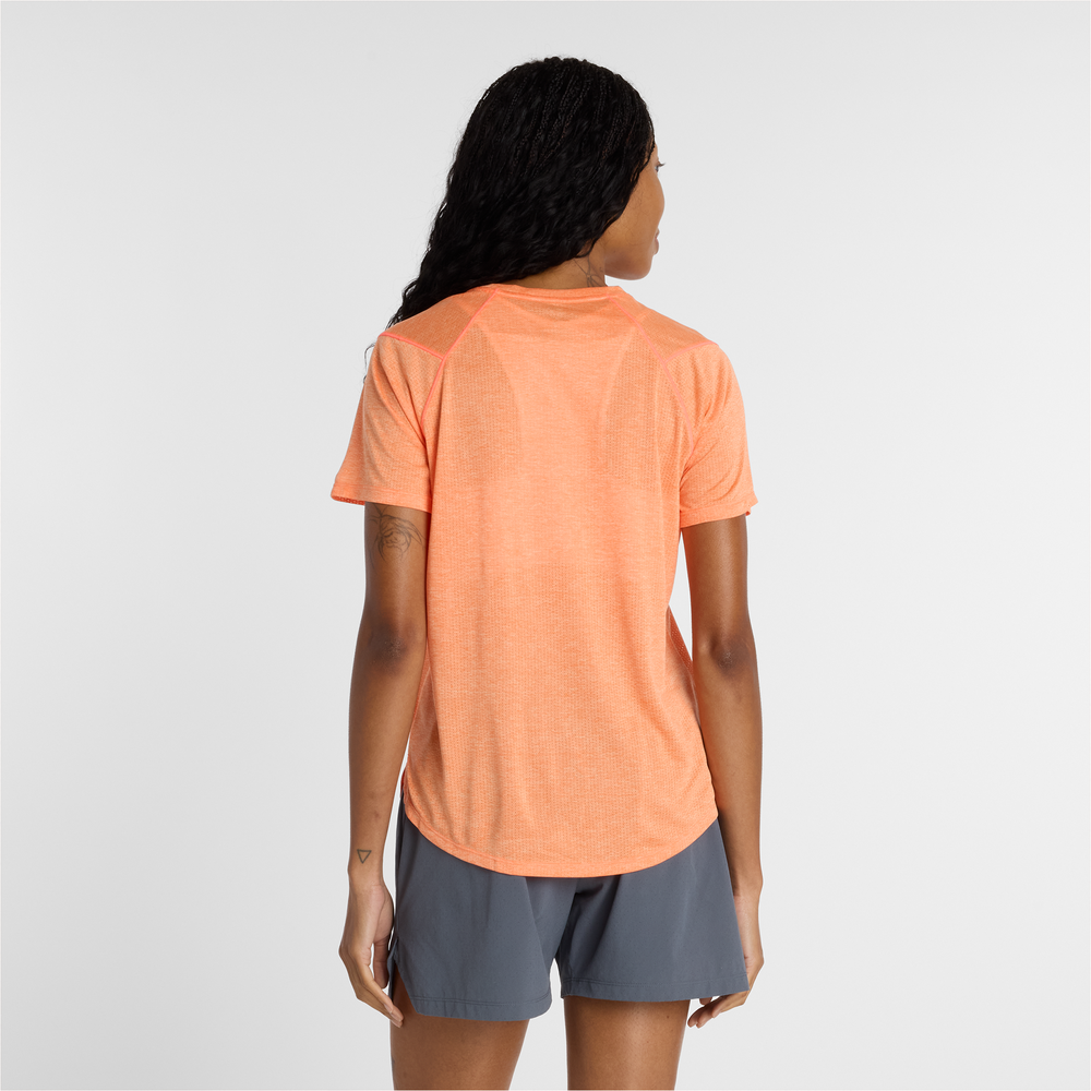 Koszulka damska New Balance WT41253AAE – pomarańczowa