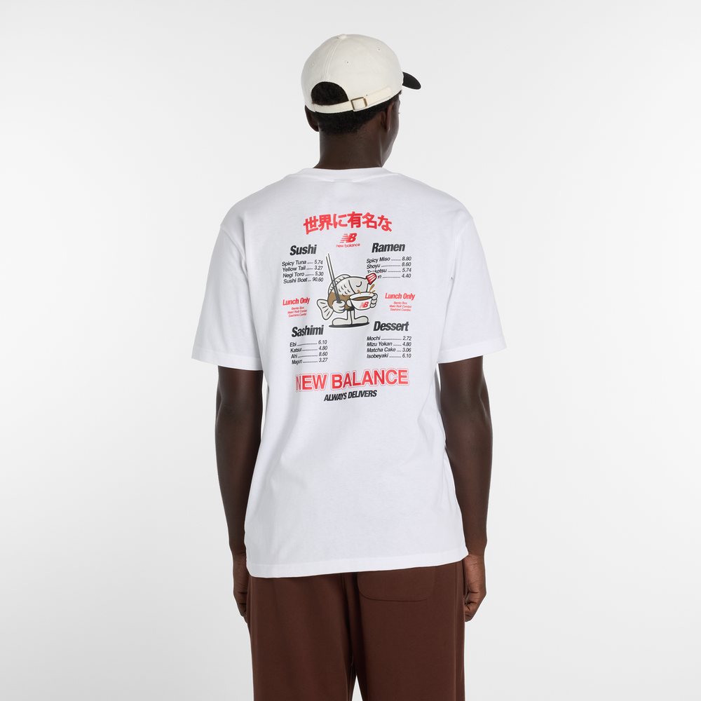 Koszulka męska New Balance MT61H51DWT – biała