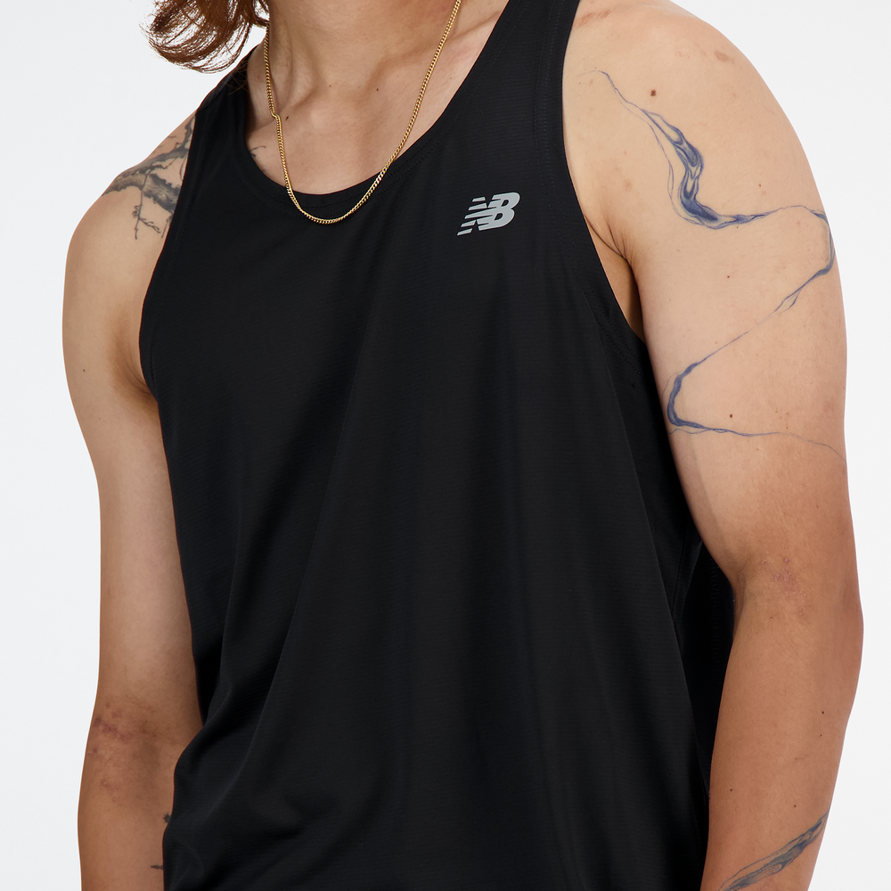 Koszulka męska New Balance MT41220BK – czarna