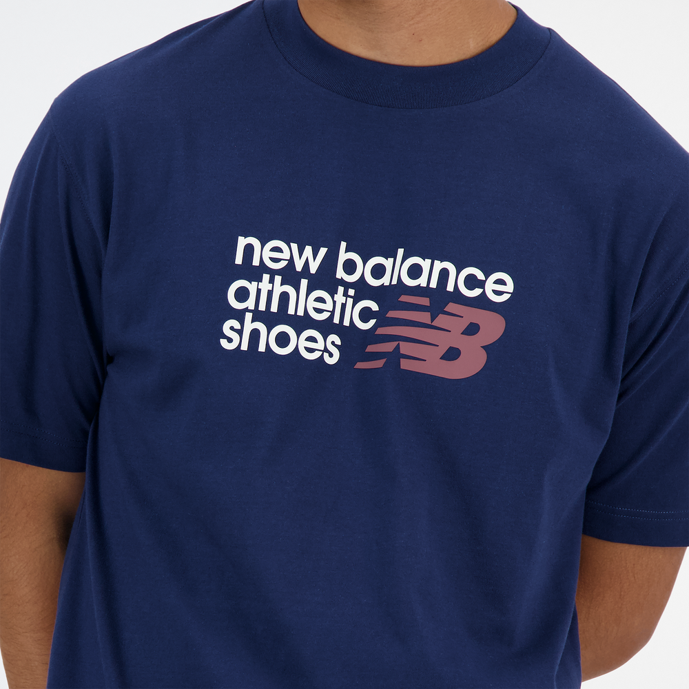 Koszulka męska New Balance MT41524NNY – granatowa