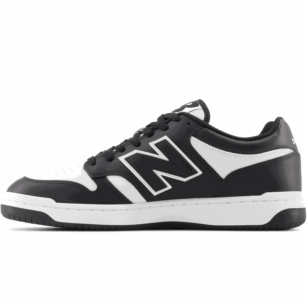 Buty unisex New Balance BB480LBA – czarno-białe