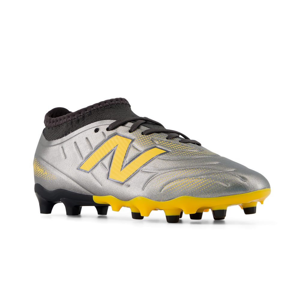 Korki dziecięce New Balance TEKELA TEAM LOW JNR FG V5 YT3FL5LB - srebrne
