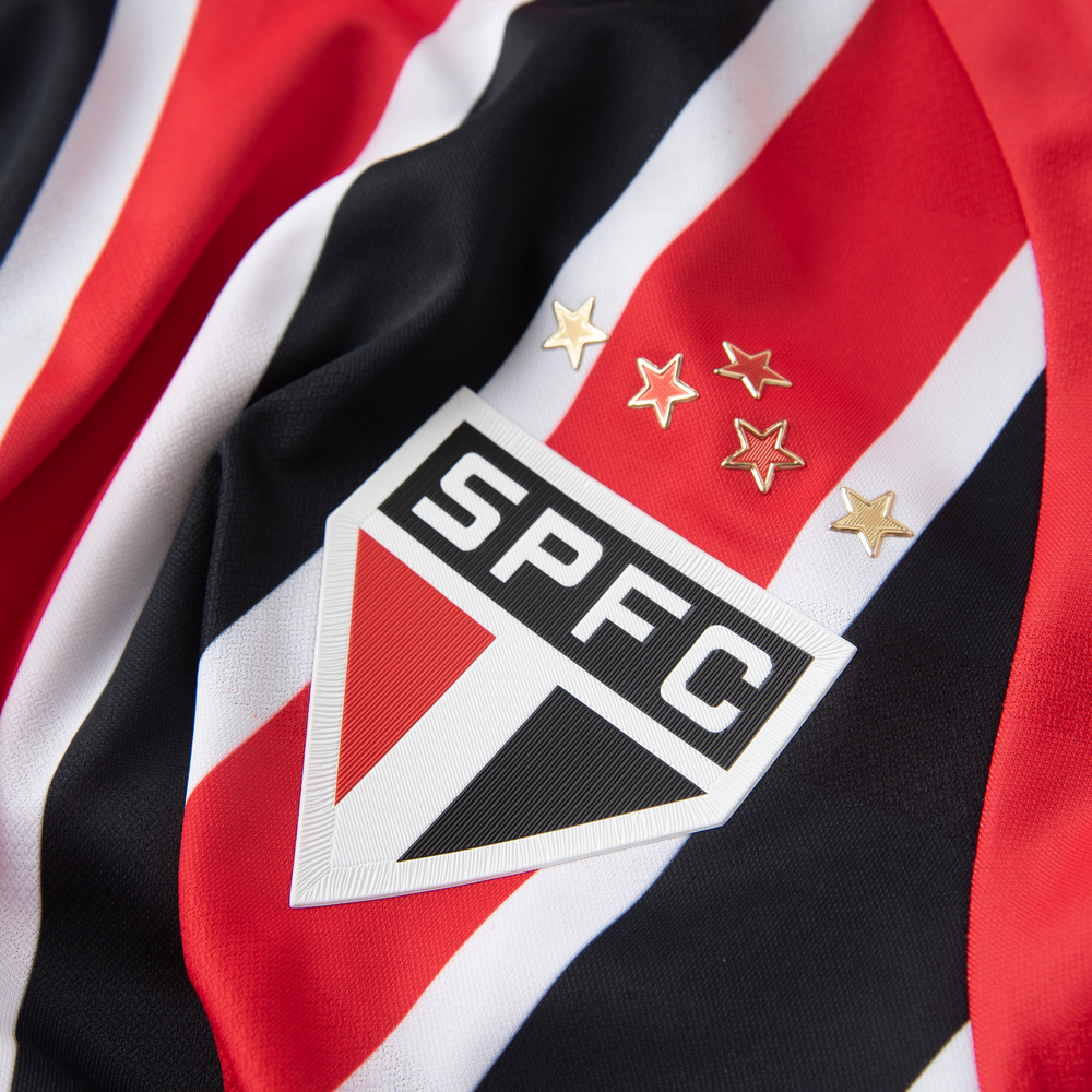 Koszulka męska New Balance Sao Paulo FC MT831835AWY – czerwona