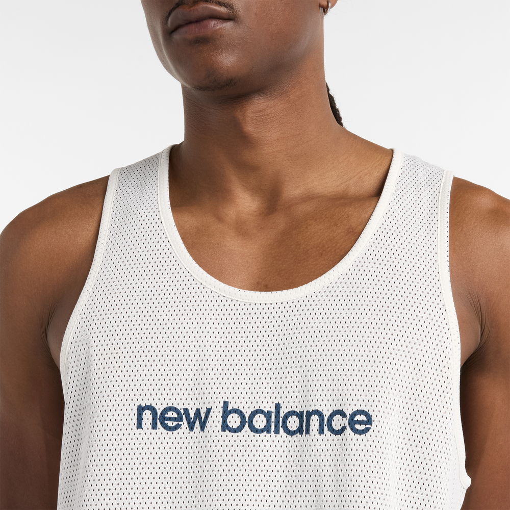 Koszulka męska New Balance MT51608BK – biała