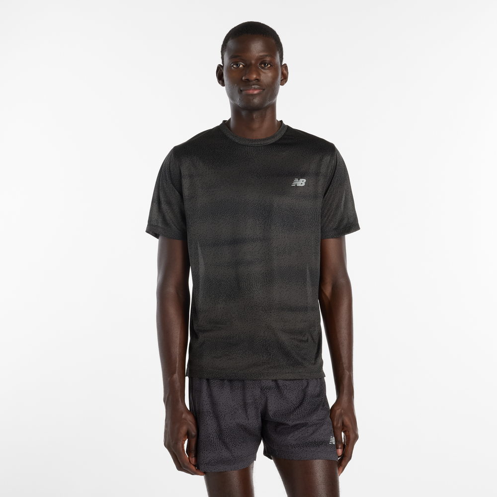 Koszulka męska New Balance MT61G4S7BGR – czarna