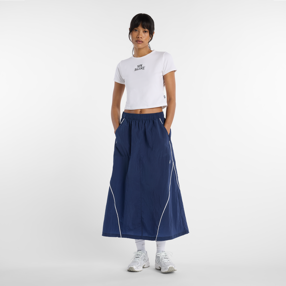 Koszulka damska New Balance WT61Y33QWT – biała