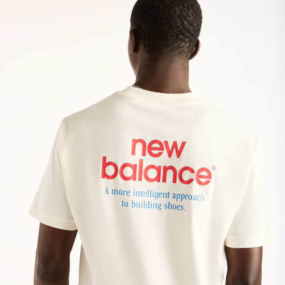 Koszulka męska New Balance Intelligent – beżowa