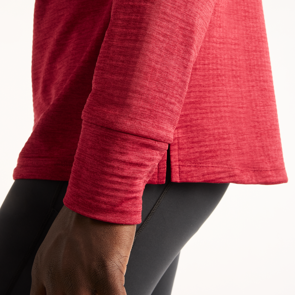 Bluza męska New Balance RC Essential Heat Grid – czerwona