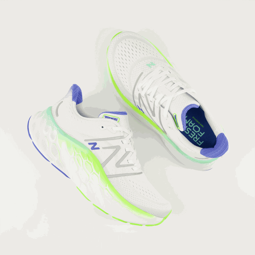 Buty damskie New Balance Fresh Foam More v4 WMORWT4 – białe