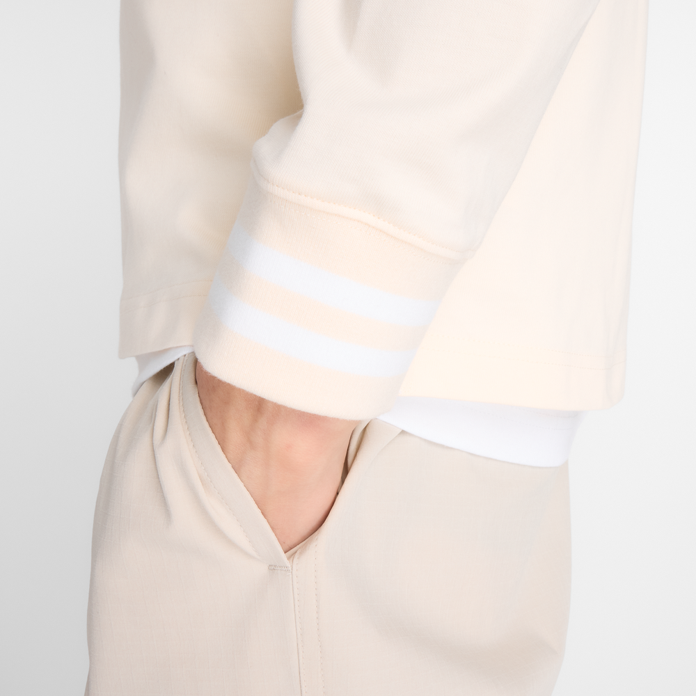 Koszulka męska New Balance MT53533PEF – beżowa