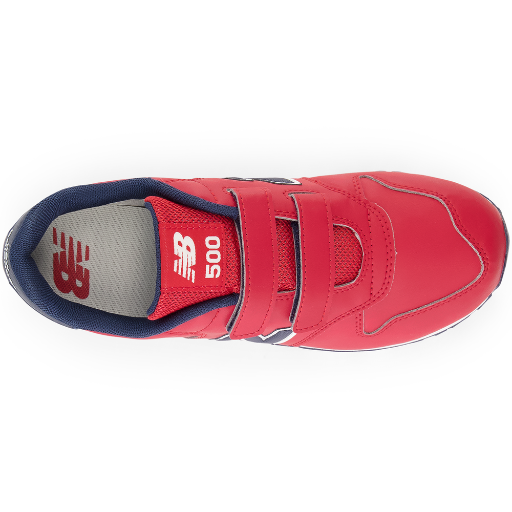 Buty dziecięce New Balance GV500TN1 – czerwone