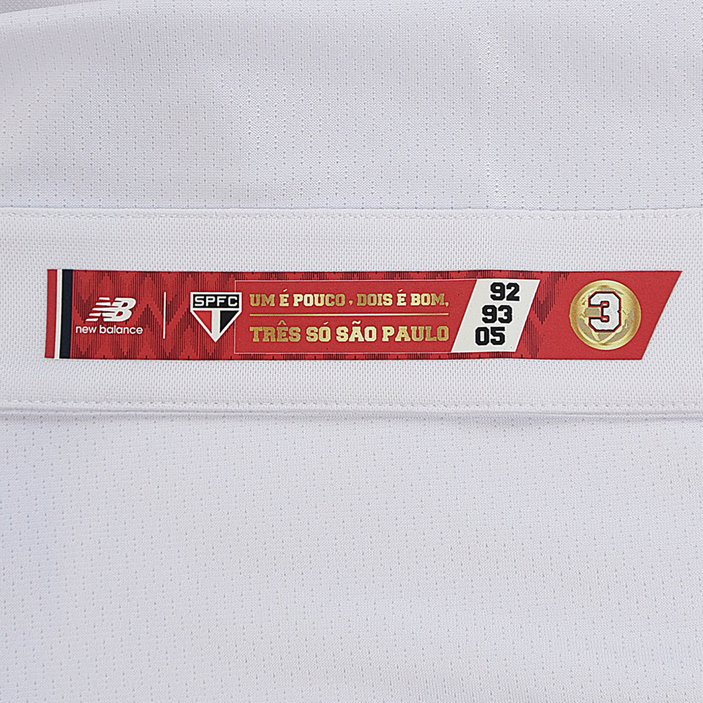 Koszulka męska New Balance Sao Paulo FC MT831835AWY – czerwona