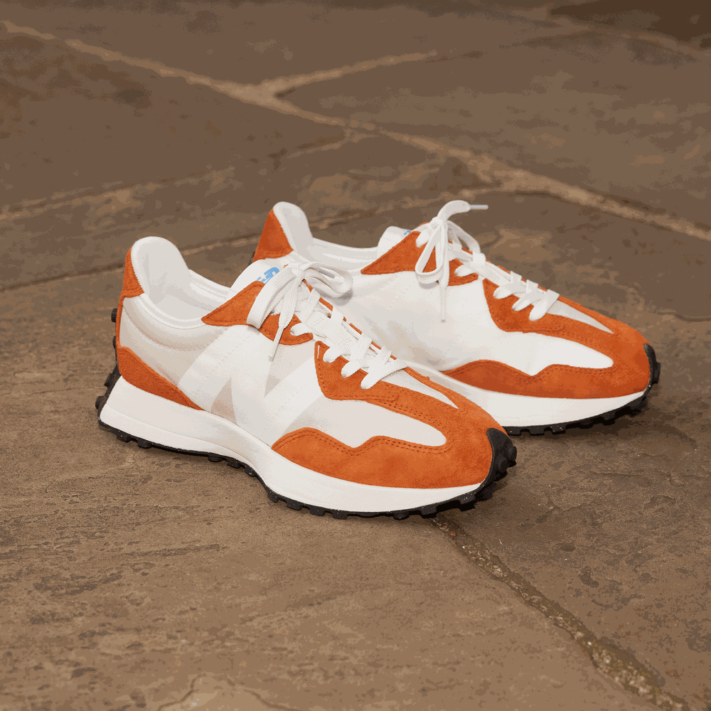 Buty unisex New Balance U327LF – pomarańczowe