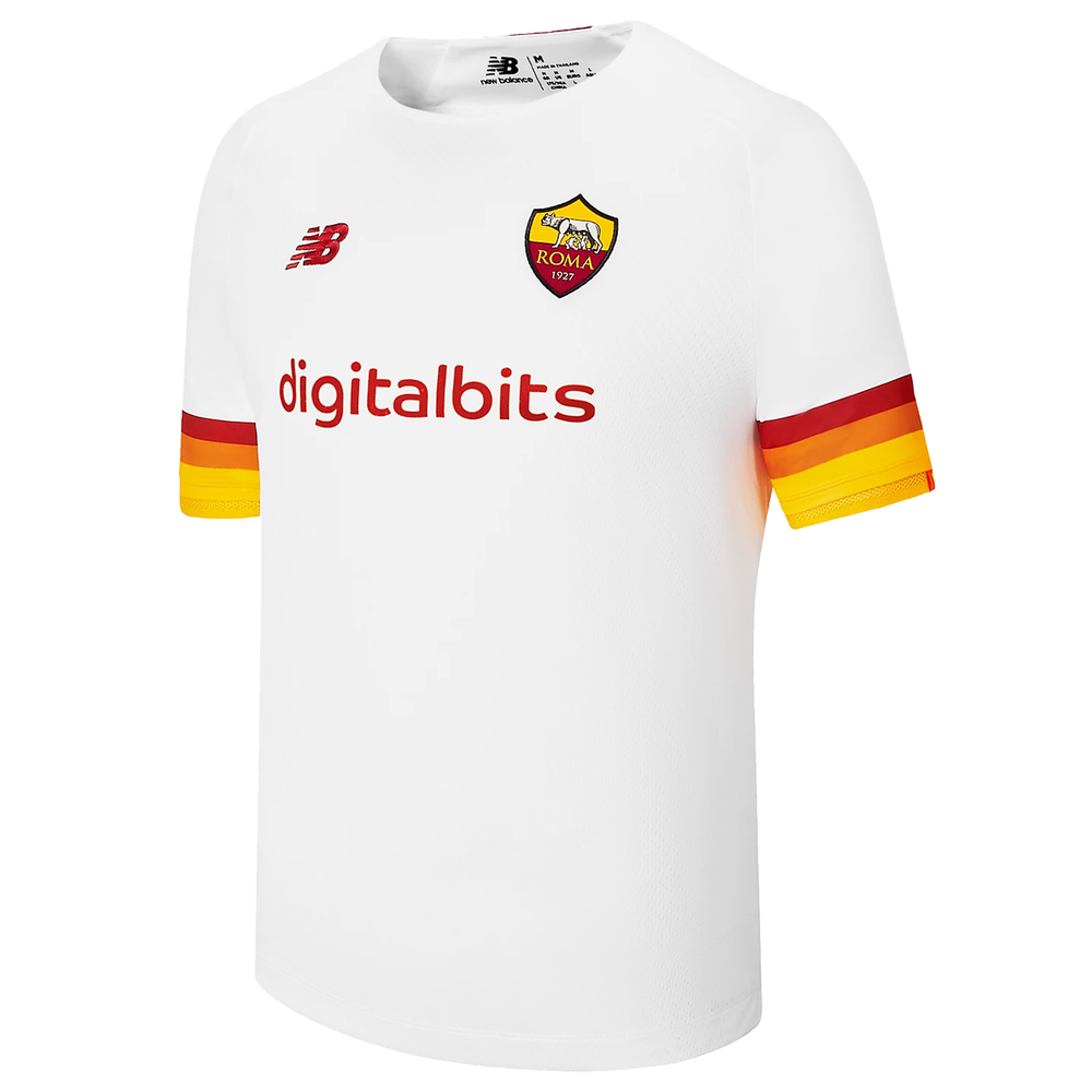 Koszulka New Balance AS Roma MT130216AWY – biała