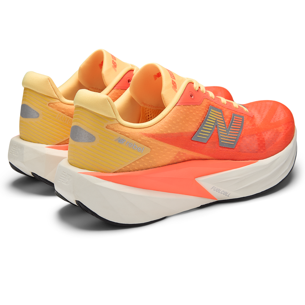 Buty męskie New Balance FuelCell Rebel v5 MFCX5IM – pomarańczowe