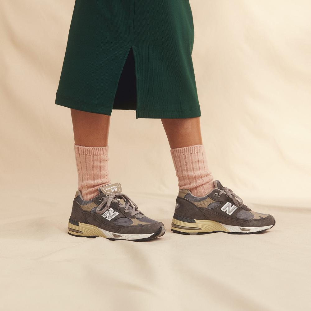 Buty New Balance W991UKF – szare