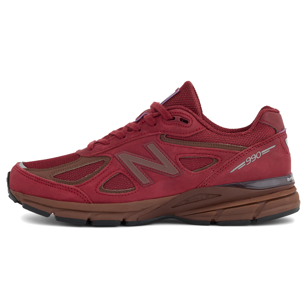 Buty unisex New Balance U990BR4 – bordowe
