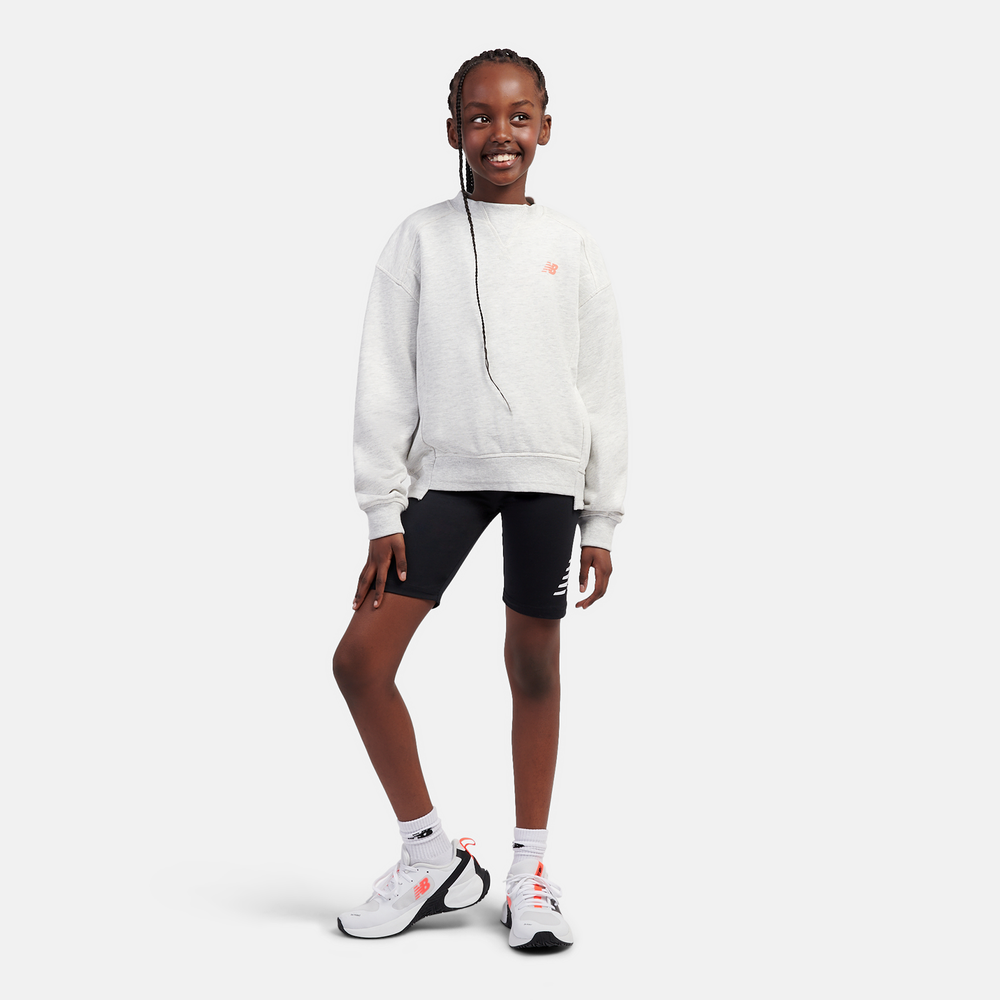 Bluza dziecięca New Balance LAKG0205AHH – szara