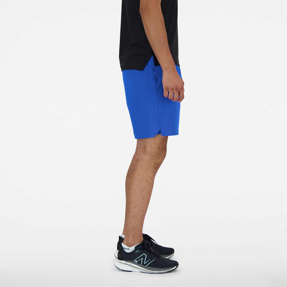 Spodenki męskie New Balance MS41288BUL – niebieskie