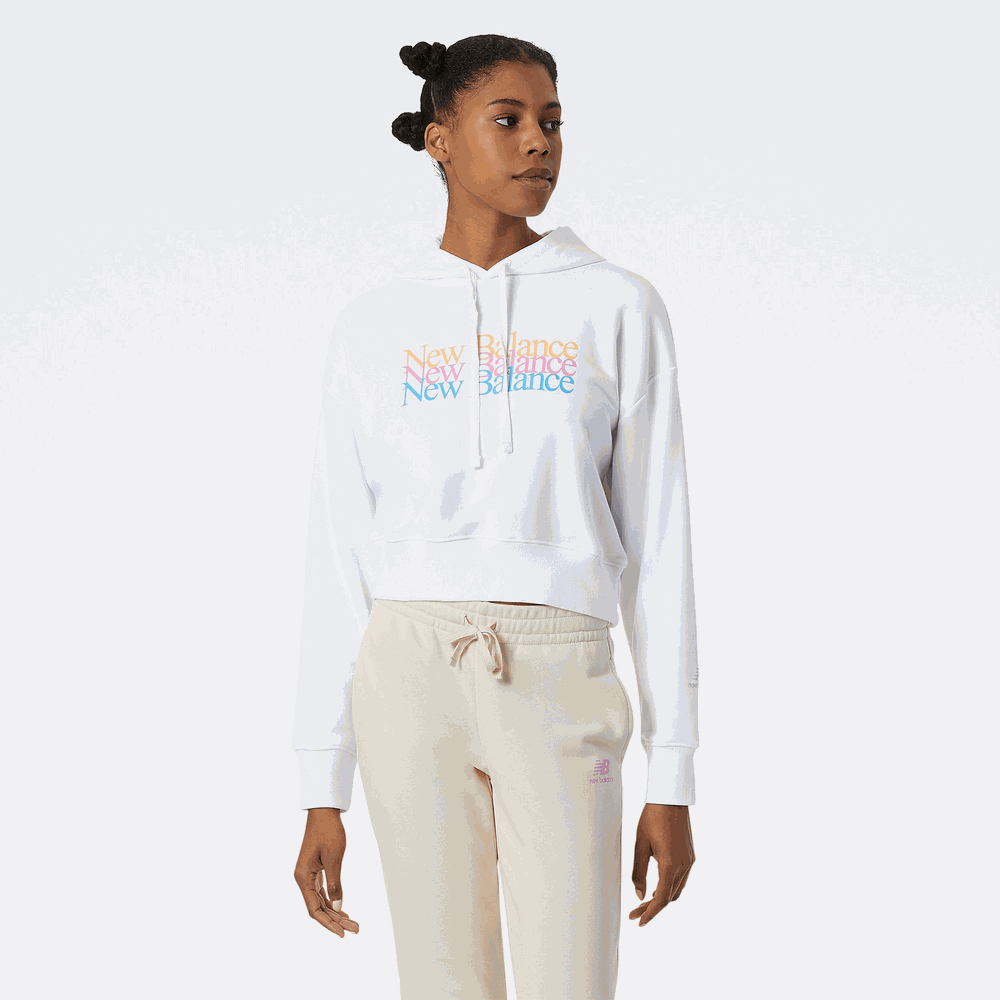 Bluza New Balance WT21509WT – biała
