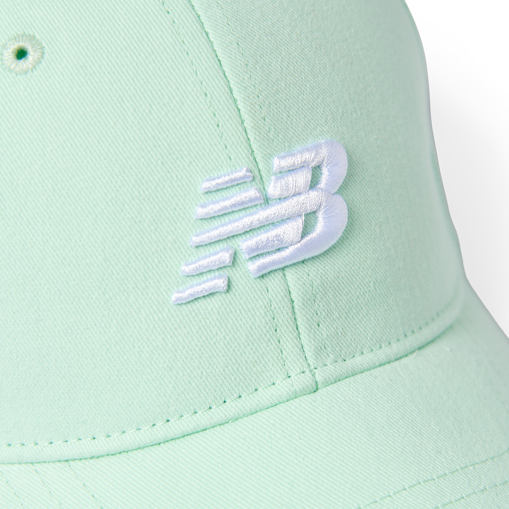 Czapka dziecięca New Balance LAKB0079COJ - miętowa