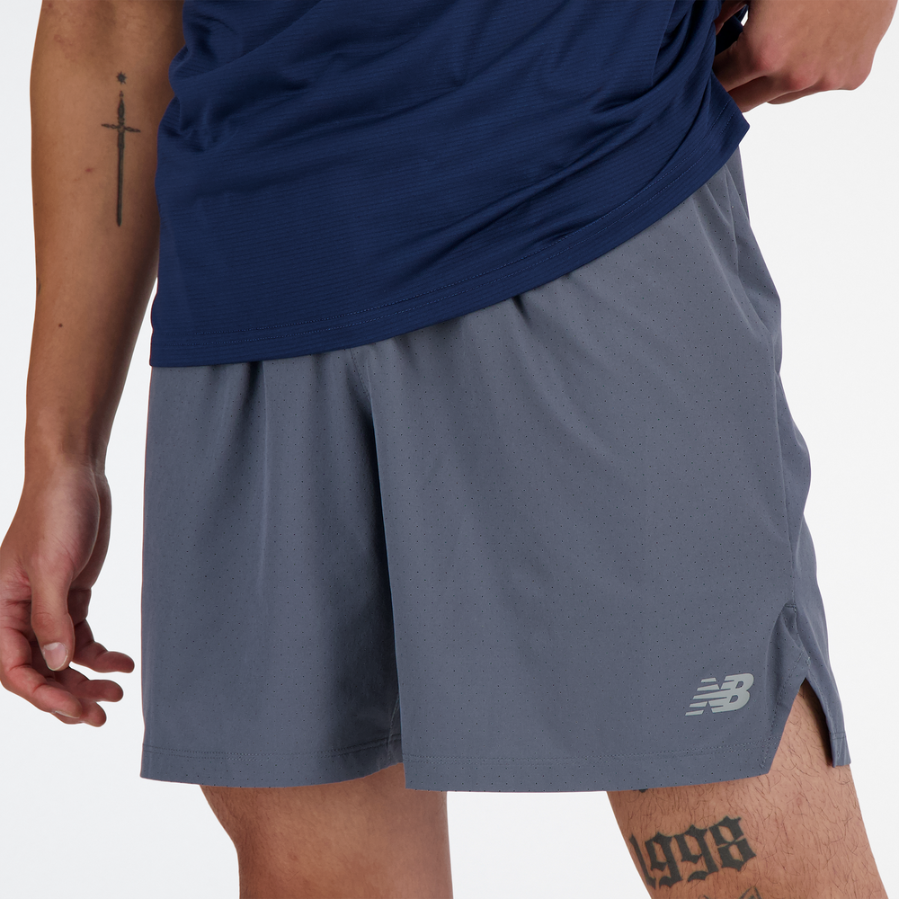 Spodenki męskie New Balance MS41283GT – szare
