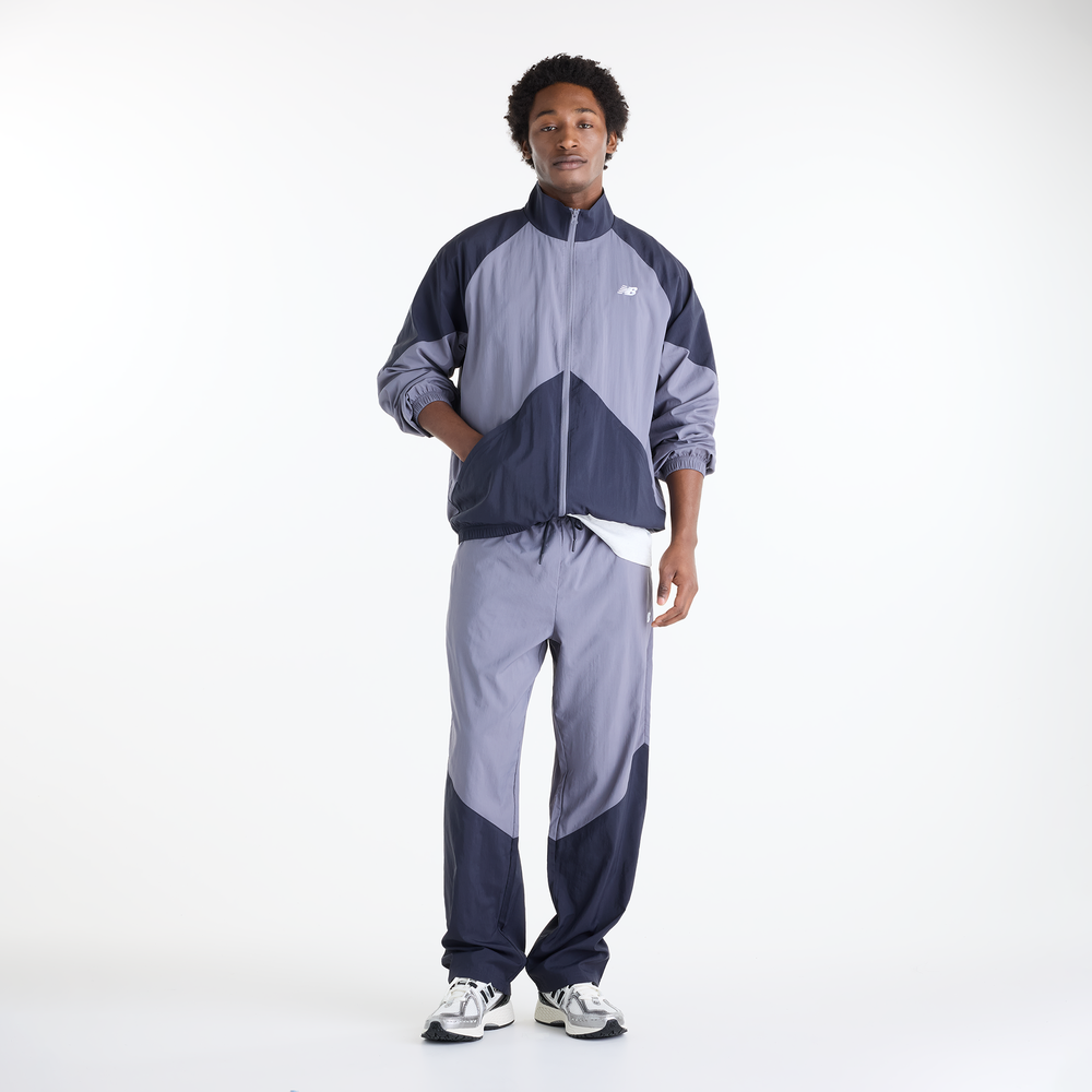 Kurtka męska New Balance Sport Legacy – fioletowa
