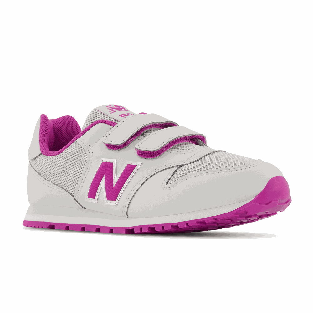 Buty New Balance PV500GM1 – szaro–różowe