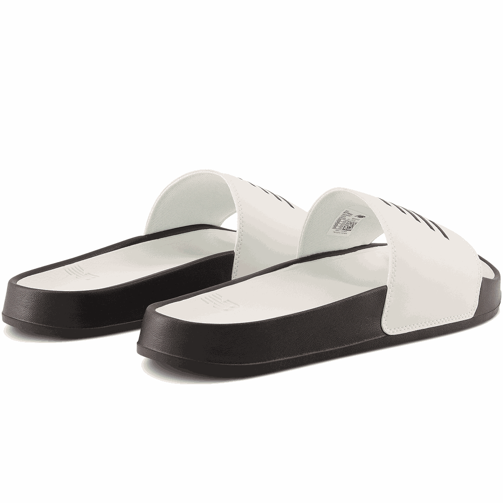 Klapki unisex New Balance SUF200B2 – czarno–białe