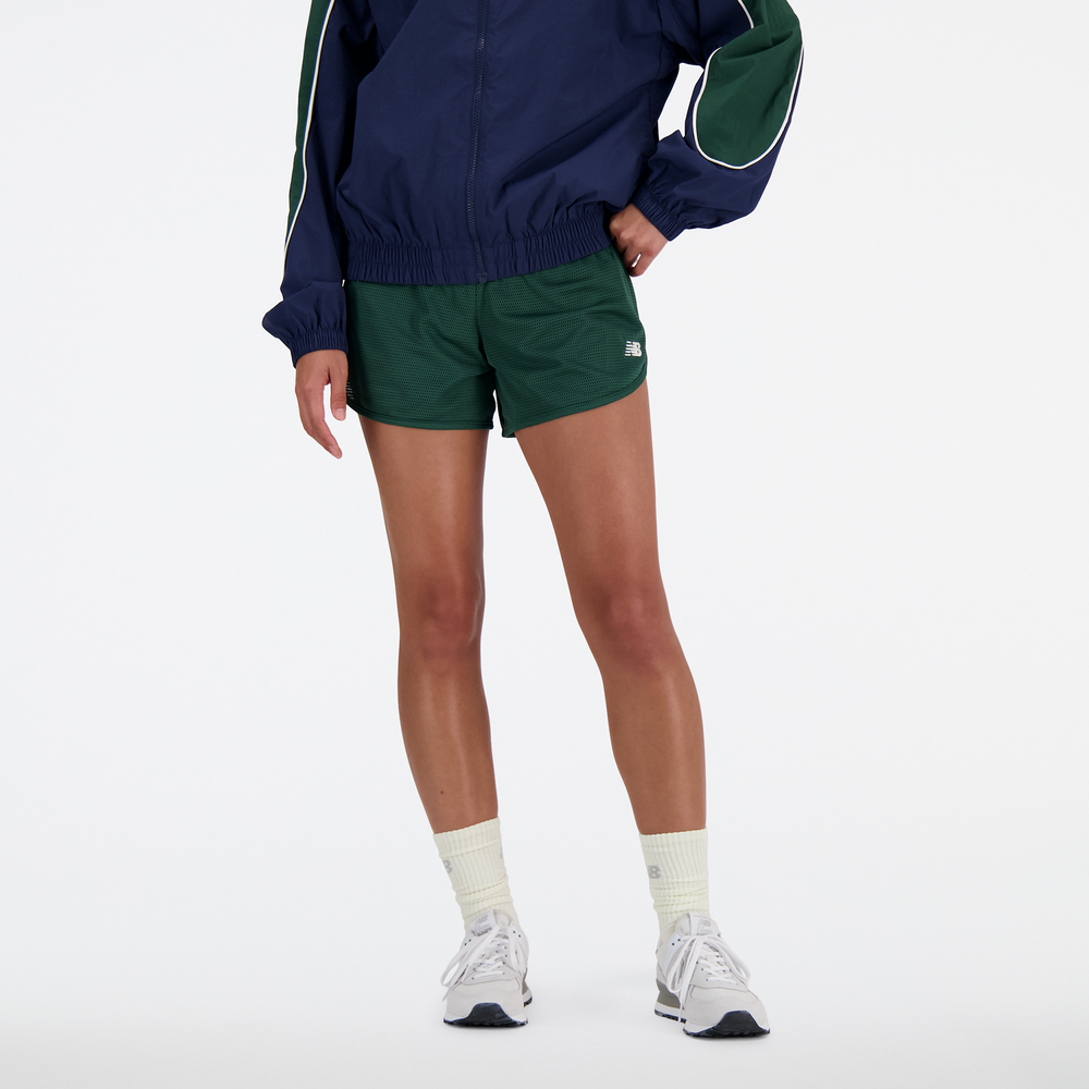 Spodenki damskie New Balance WS41510NWG – zielone