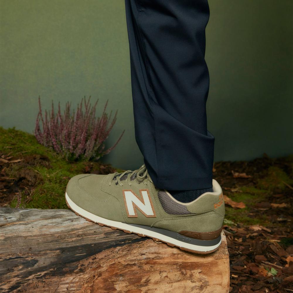 Buty męskie New Balance ML574SOJ – zielone