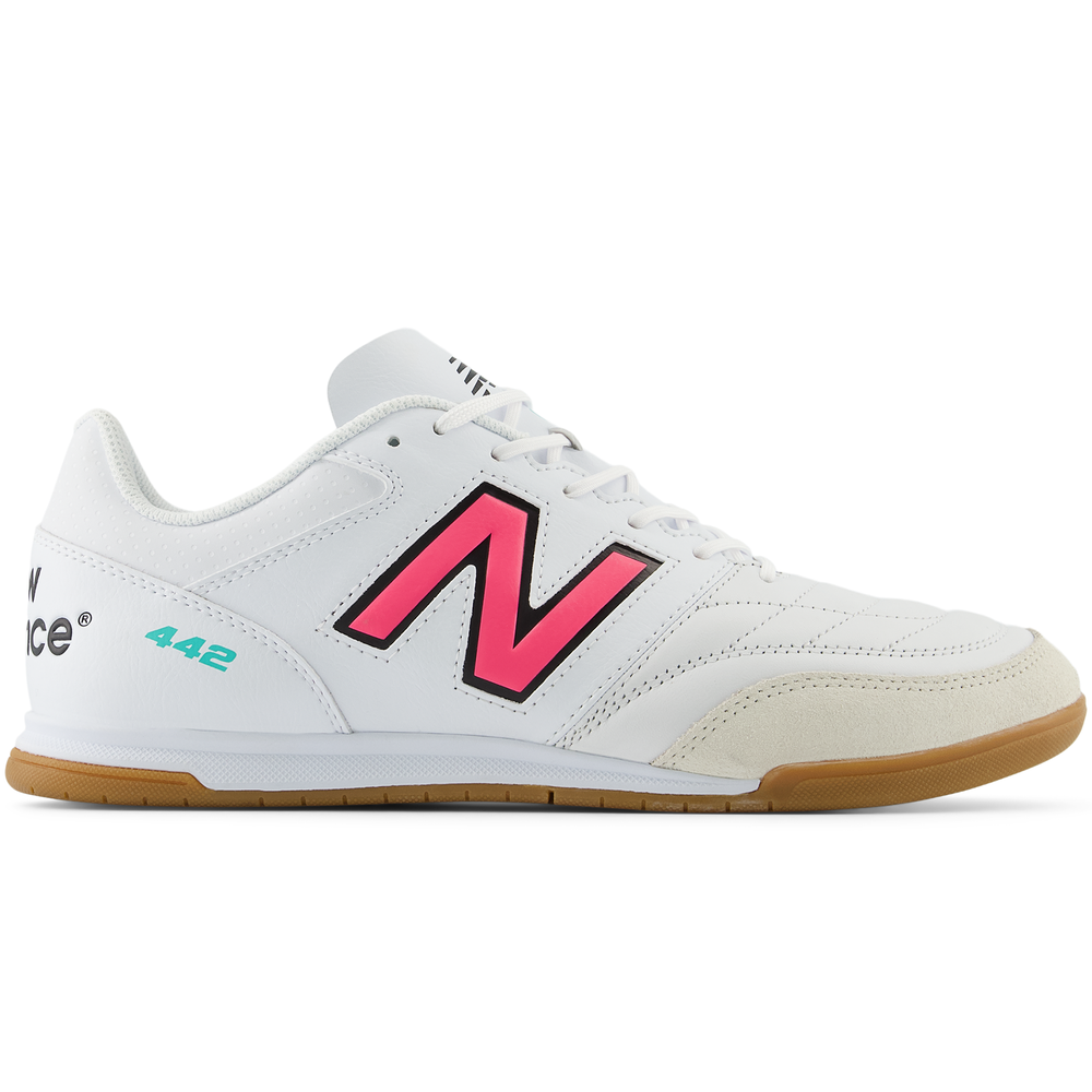 Halówki męskie New Balance 442 V2 TEAM IN MS42IWH2 – białe