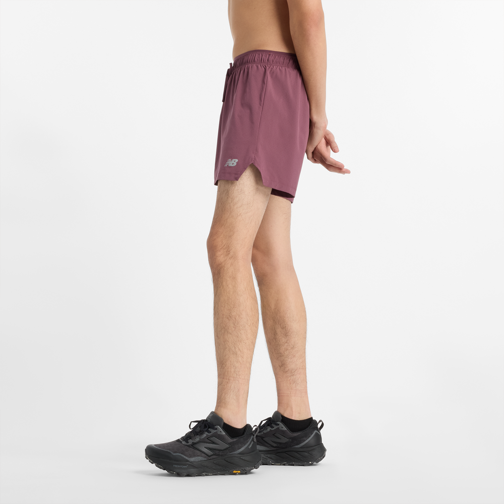 Spodenki męskie New Balance MS41286FDP – bordowe