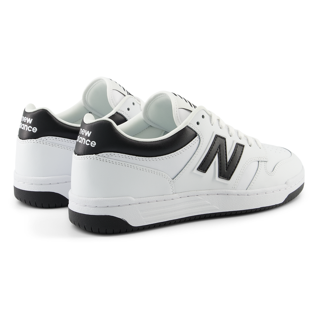 Buty unisex New Balance BB480LBK – białe
