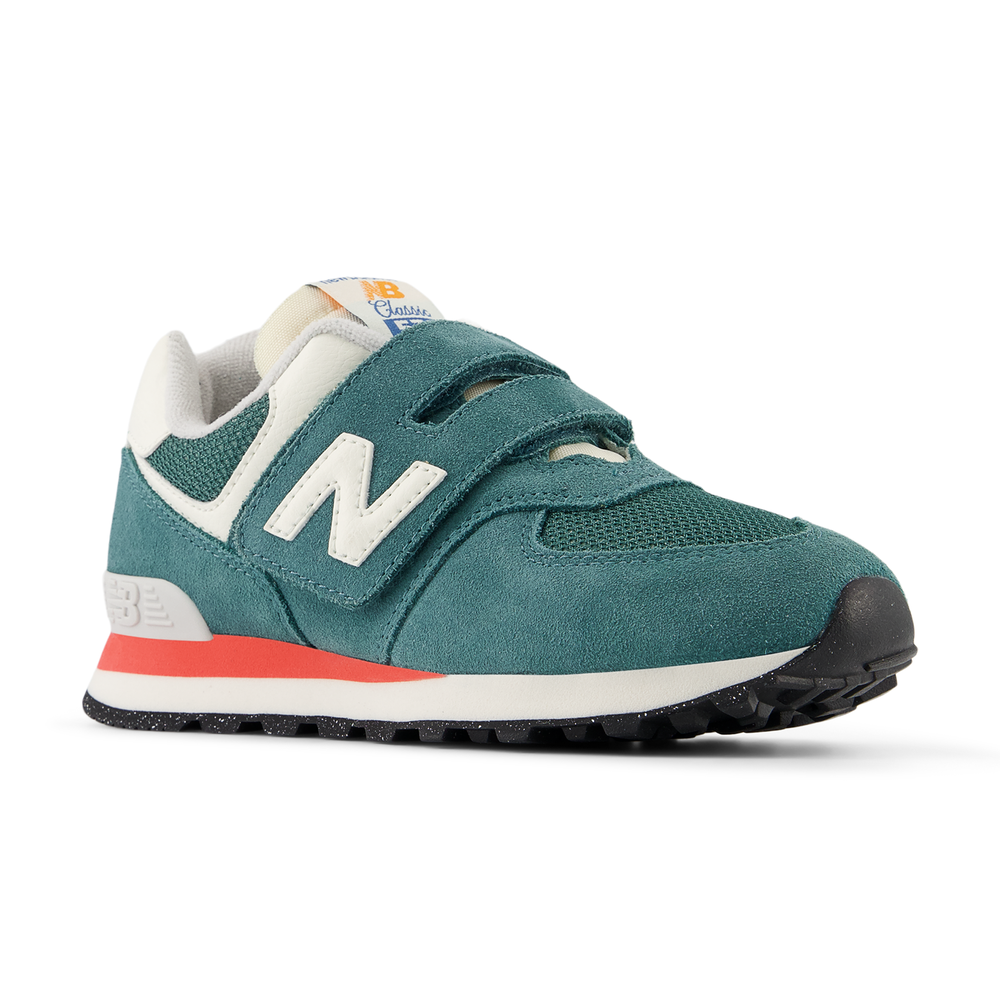 Buty dziecięce New Balance PV574VPG – zielone
