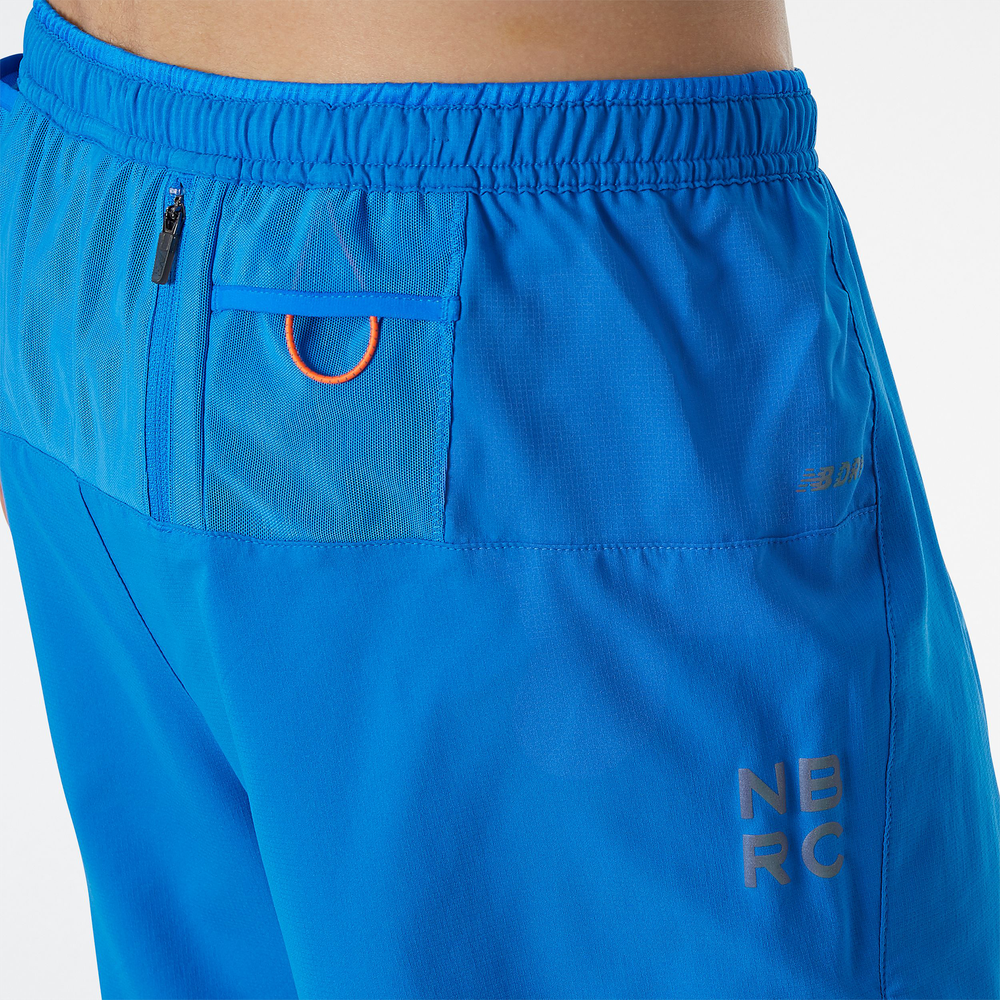 Spodenki New Balance MS11281SBU – niebieskie