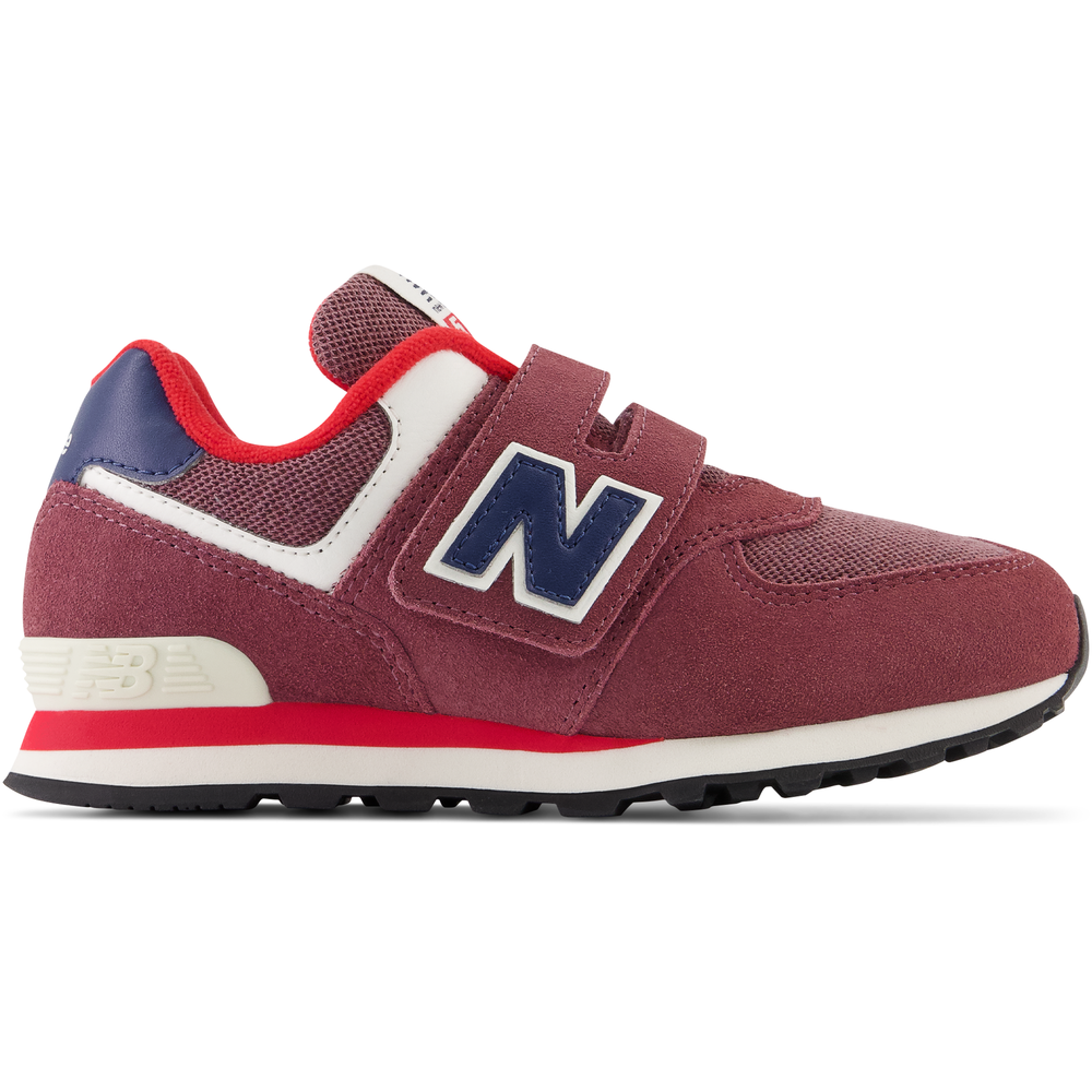 Buty dziecięce New Balance PV574NX1 –  czerwone