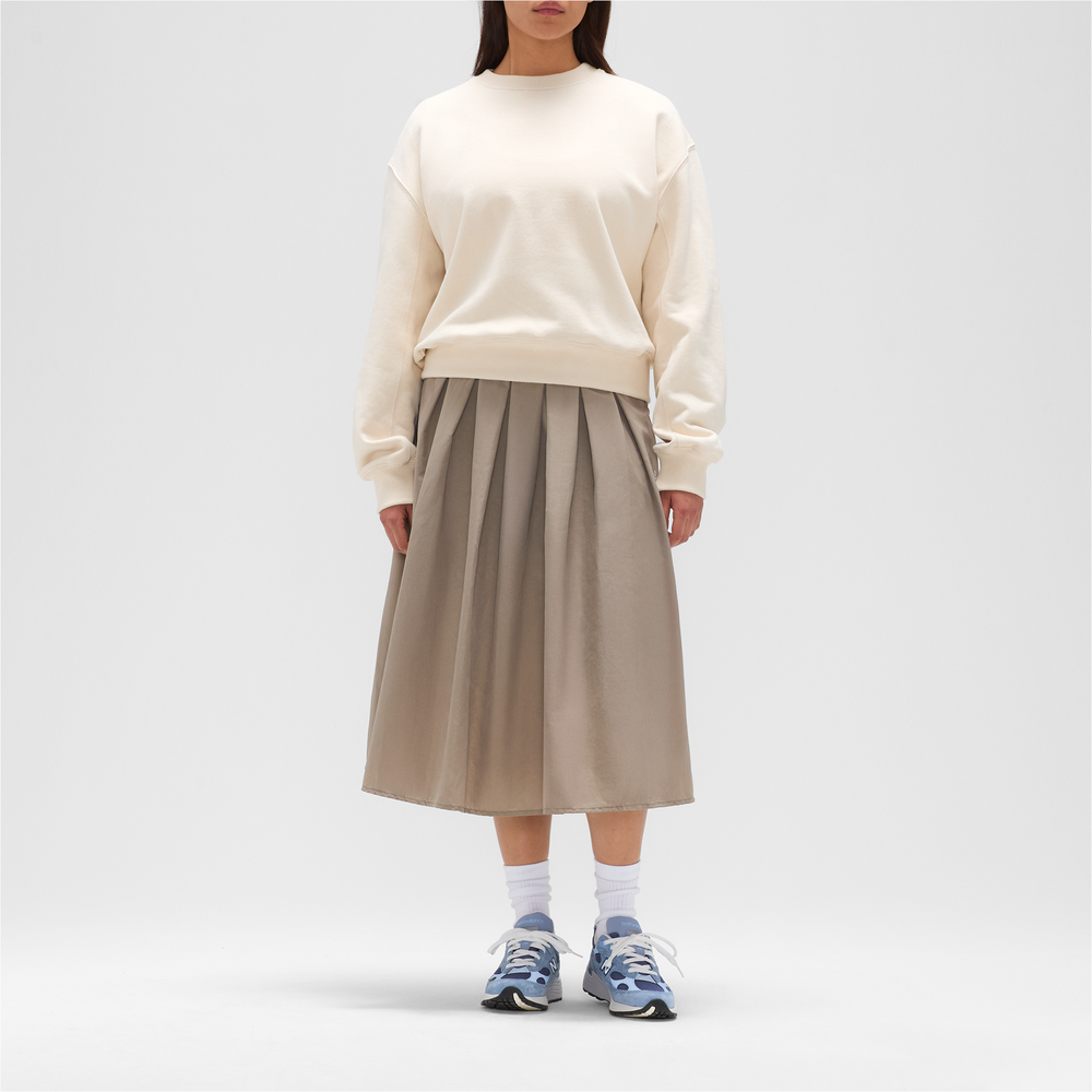 Bluza damska New Balance MADE in USA WT51563LIN – beżowa