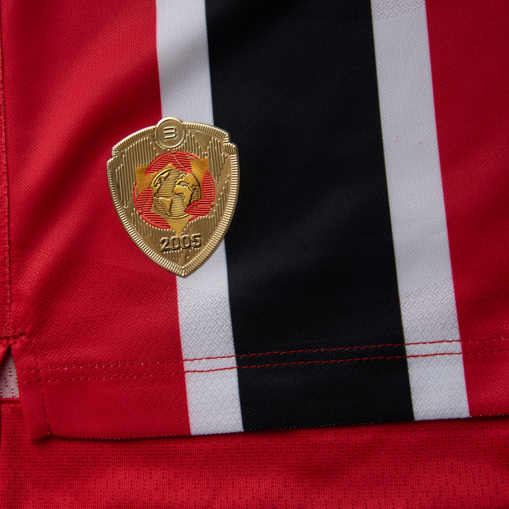 Koszulka męska New Balance Sao Paulo FC MT831835AWY – czerwona