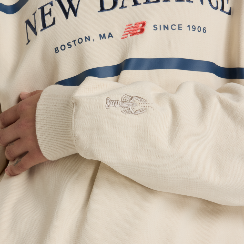 Bluza damska New Balance WT51923LIN – beżowa