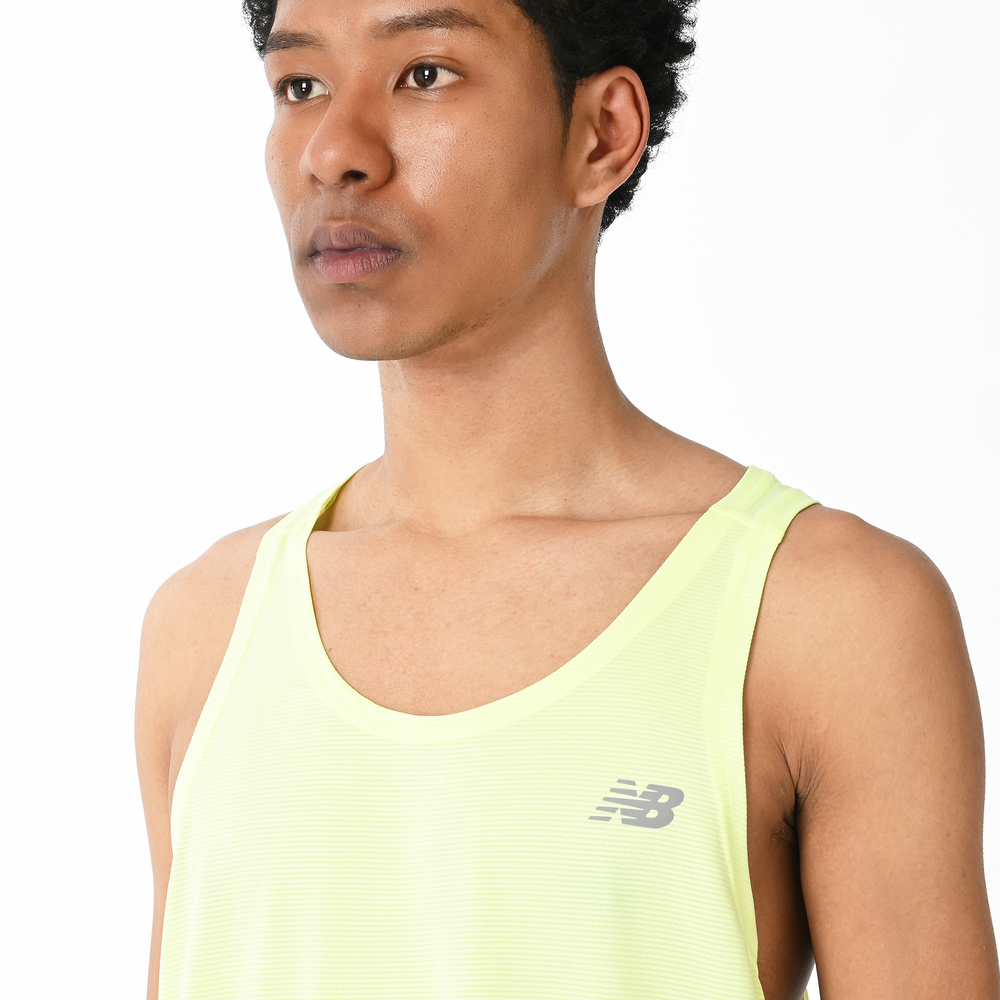 Koszulka męska New Balance MT41220AFG – zielona