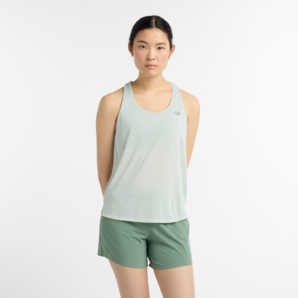 Koszulka damska New Balance WT41250CY2 – miętowa