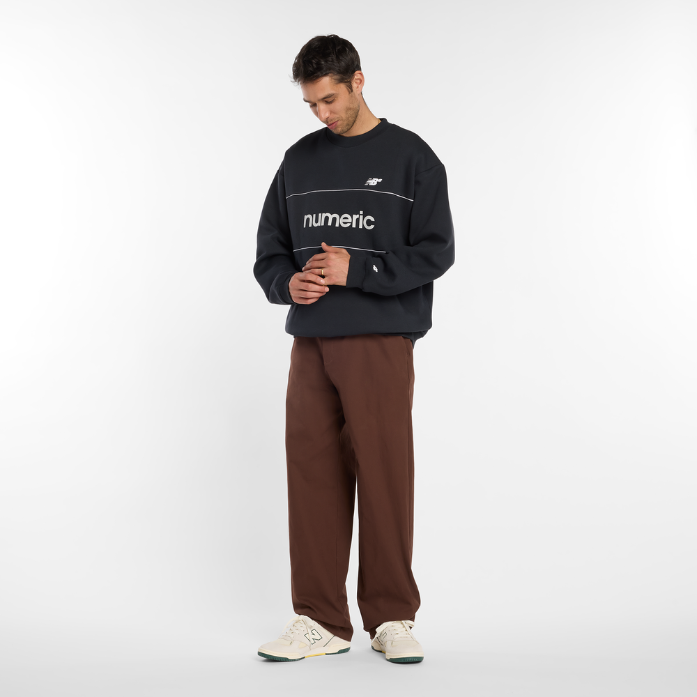 Spodnie męskie New Balance Numeric MP51953ABJ – brązowe