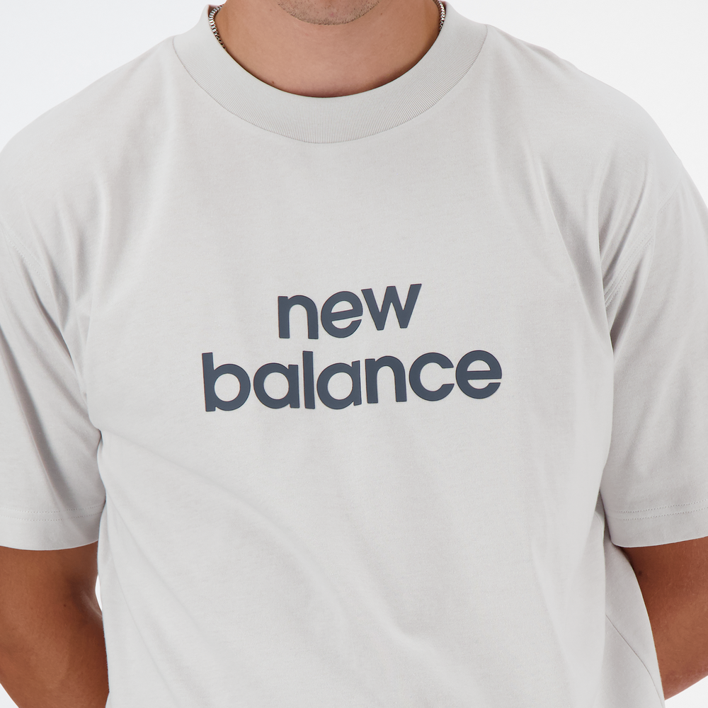 Koszulka męska New Balance MT41582GYM – szara