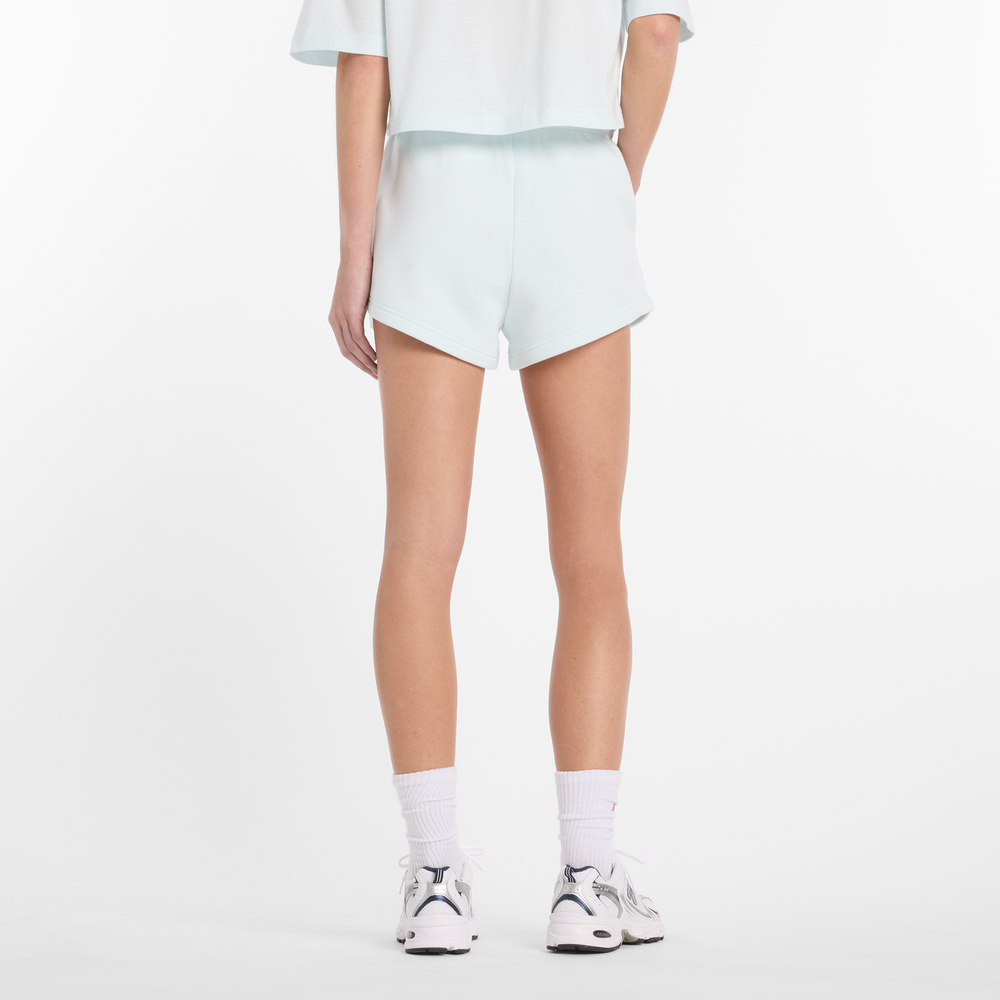 Spodenki damskie New Balance WB61Y80AAAW – miętowe