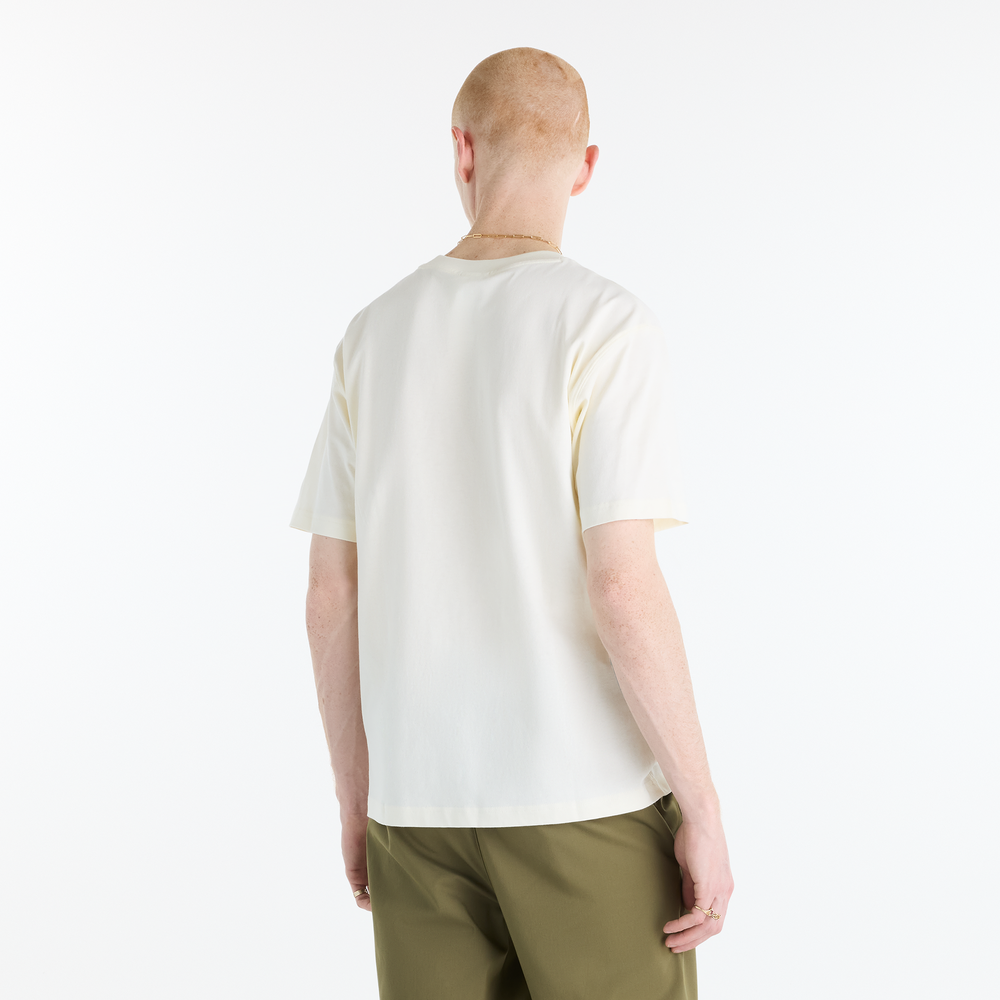 Koszulka męska New Balance Athletics Premium Relaxed Chest Logo – beżowa