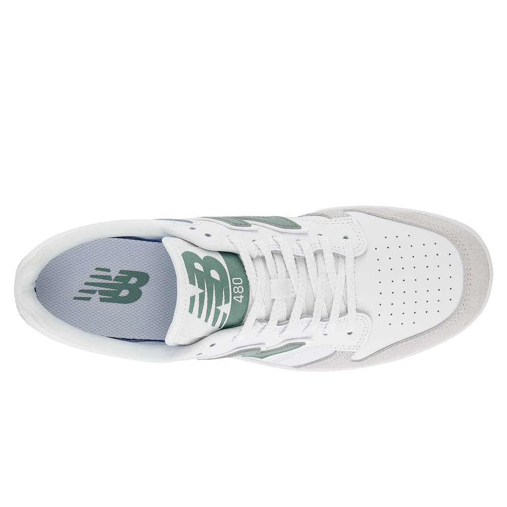 Buty unisex New Balance BB480LYG – białe