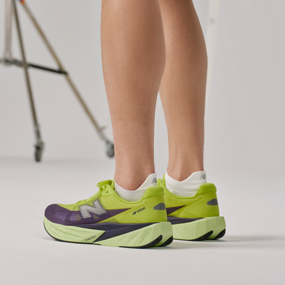 Buty unisex New Balance FuelCell Rebel v5 MFCX4TR – zielone